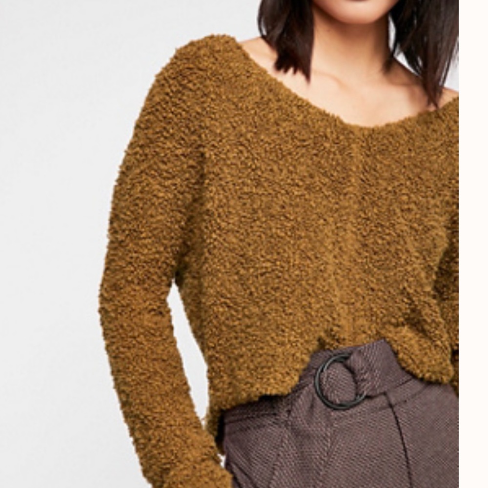 Free People Popcorn Pullover